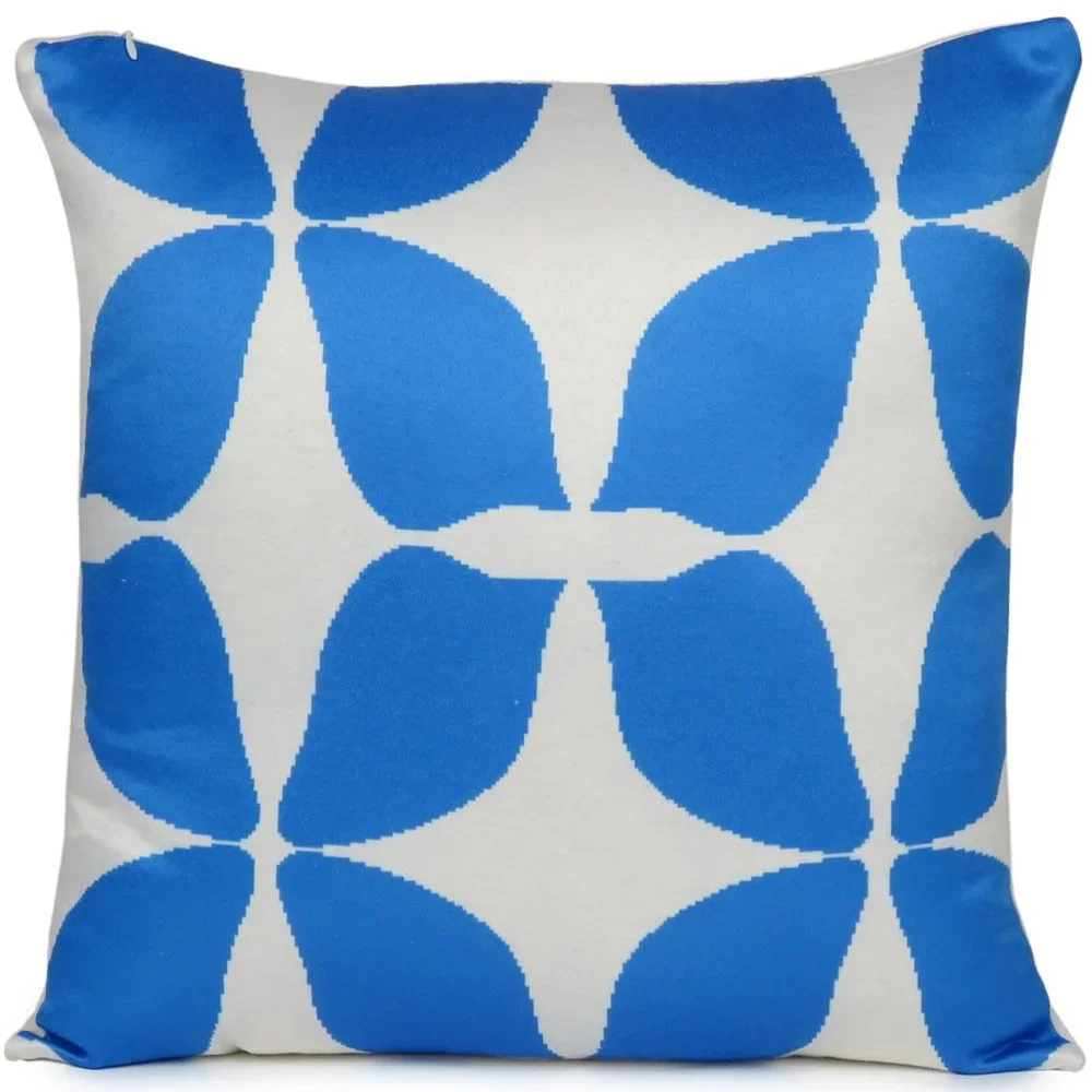 Oussum Comfortable Floral Digital Print Cushion Pillow Cover Home Decorative